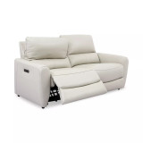 Danvors 2-Pc. Leather Sectional Sofa with 2 Power Recliners, Headrests