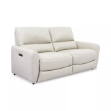 Danvors 2-Pc. Leather Sectional Sofa with 2 Power Recliners, Headrests