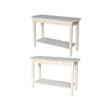 Philips Oval Sofa Table