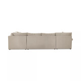 Wrenley 138" 3-Pc. Fabric Sectional Chaise Sofa