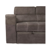 Yarrin 122" 3-Pc. Fabric Sleeper Sectional Sofa