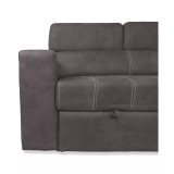 Yarrin 122" 3-Pc. Fabric Sleeper Sectional Sofa