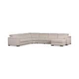 Nevio 157" 6-Pc. Fabric Sectional Sofa with Chaise