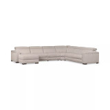 Nevio 157" 6-Pc. Fabric Sectional Sofa with Chaise