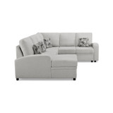 Mae Sectional Sofa with Power and USB Ports