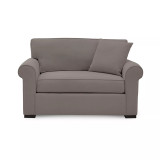 Astra 59" Roll Arm Fabric Chair Bed