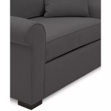 Astra 59" Roll Arm Fabric Chair Bed