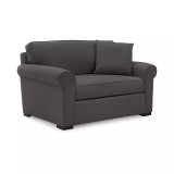 Astra 59" Roll Arm Fabric Chair Bed