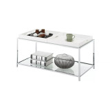 Palm Beach Coffee Table with Shelf and Removable Trays