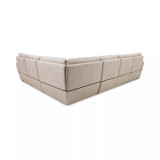 Gabrine 6-Pc. Leather Sectional with 2 Power Headrests