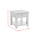 Kahlil 1-Drawer End Table