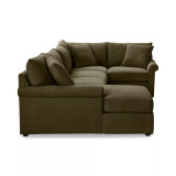 Wrenley 138" 4-Pc. Fabric Modular Chaise Sleeper Sectional Sofa