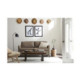 Priley 70" Leather Queen Sleeper Sofa