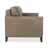 Priley 63" Leather Full Sleeper Sofa