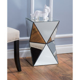 Kalin Mirrored Side Table