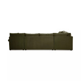 Wrenley 137" 5-Pc. Fabric L-Shape Modular Sectional Sofa