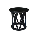 Round Ceylon End Table