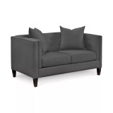 Braylei 61"  Fabric Track Arm Loveseat