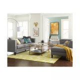 Braylei 61"  Fabric Track Arm Loveseat