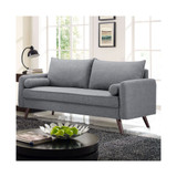 Carmel Modern Style Sofa With Fabric Upholstery