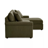 Wrenley 99" 3-Pc. Fabric Modular Chaise Sectional Sofa