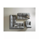 Ennia 59" Leather Loveseat