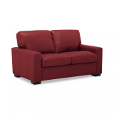 Ennia 59" Leather Loveseat