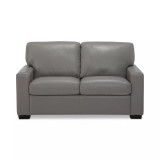 Ennia 59" Leather Loveseat