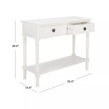 Allura 2 Drawer Console Table