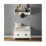 Fremont 2 Piece Entryway Kit - Bench, Shelf