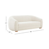 Emiliana 90" Boucle Sofa