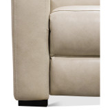 Gabrine 4-Pc. Leather Sectional with 2 Power Headrests