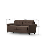 Ricardo Contemporary Upholstered Sofa