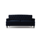 Kelly 75" Button Tufted Recessed Arm Sofa