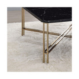 Daxton 31.5" Faux Marble Square Cocktail Table