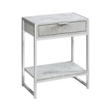 Accent Table - 24" H Cement