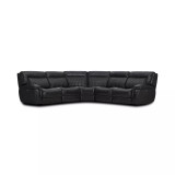Thaniel 5-Pc. Leather Sectional with 3 Power Recliners