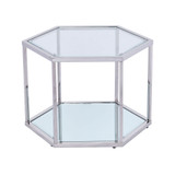 Radha Modular Hexagonal Coffee Table, 24"