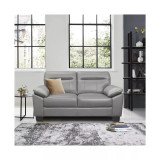 White Label Croydon 67" Leather Loveseat