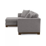 Elliot II 107" 2-Pc. Fabric Chaise Sectional Apartment Sofa