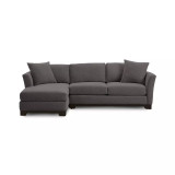 Elliot II 107" 2-Pc. Fabric Chaise Sectional Apartment Sofa