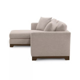 Elliot II 107" 2-Pc. Fabric Chaise Sectional Apartment Sofa