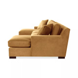Marristin 146" 3-Pc. Fabric Double Chaise Sectional