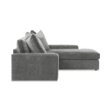 Michola 98" 2-Pc. Fabric Sectional with Chaise