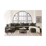 Michola 98" 2-Pc. Fabric Sectional with Chaise