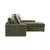 Michola 98" 2-Pc. Fabric Sectional with Chaise