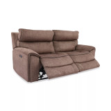 Hutchenson 2-Pc. Fabric Sectional with 2 Power Headrests