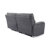 Hutchenson 2-Pc. Fabric Sectional with 2 Power Headrests