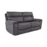 Hutchenson 2-Pc. Fabric Sectional with 2 Power Headrests