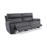 Hutchenson 2-Pc. Fabric Sectional with 2 Power Headrests